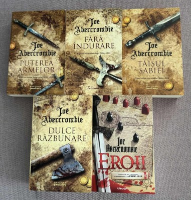 Joe Abercrombie - Seria completa Prima Lege foto