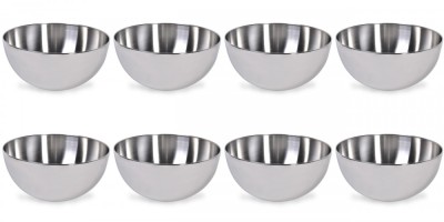 Set boluri, 8 piese, 6.5 l, Metal, Argintiu foto