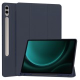 Husa Samsung Galaxy Tab S9 FE Plus Techsuit Flex Trifold Pen, bleumarin