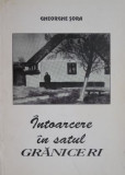 Intoarcere in satul Graniceri - Gheorghe Sora - Carte Poezie Beletristica