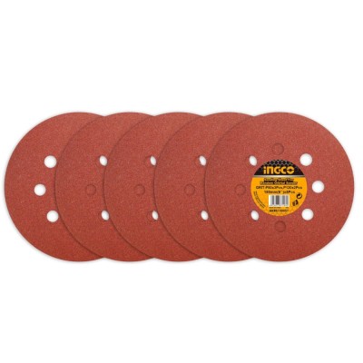 Smirghel 150 mm set 5 bucati - Ingco AKRS150051 foto
