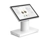 Sistem POS HP Engage Go 12.3&quot; Touch FHD, i5-7Y57, 8GB RAM, 128GB SSD, Picior Alb, Windows 10 Pro