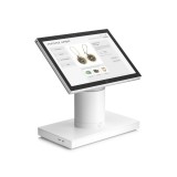 Sistem POS HP Engage Go 12.3&quot; Touch FHD, i5-7Y57, 8GB RAM, 128GB SSD, Picior Alb, Windows 10 Pro