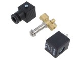 Ventil electromagnetic G 1/4 AIGNEP 2/2 NC 24VDC alamă FKM