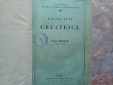 L &#039;EVOLUTION CREATRICE par HENRI BERGSON , 1928