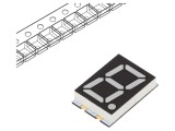 Afişaj LED cu 7 segmente, RGB, SMD
