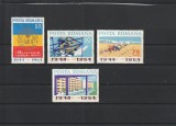 1964 LP 587 LP 588 A XX-a ANIVERSARE A PATRIEI SERIE+COLITA NEDANTELATA MNH, Nestampilat