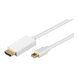 Cumpara ieftin Cablu mini DisplayPort Goobay, HDMI tata, 2 m, Alb