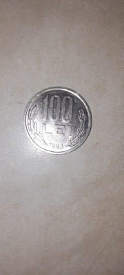 moneda 100 lei foto