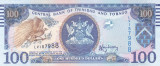 Bancnota Trinidad &amp; Tobago 100 Dolari 2006 - P51b UNC