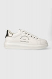 Karl Lagerfeld sneakers din piele KAPRI MENS culoarea alb, KL52538
