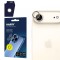 Folie de protectie Camera Spate 3MK Hardy Protection Pro pentru Apple iPhone 17 Air, Sticla Securizata, Aurie