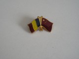 QW9 N3 7 - insigna - steaguri - Romania - China, Europa