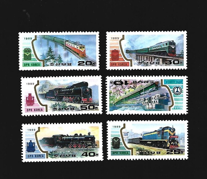 china trenuri mnh