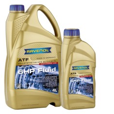 Pachet 5 litri ulei Ravenol ATF 6 HP Fluid pentru transmisie automata