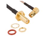 Cablu coaxial SMA tată&ndash;SMA mamă, RG316, 0,153 m, 50&Omega;