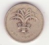 Marea Britanie 1 Pound 1985 - Elizabeth II 3rd portrait; Welsh Leek, Europa