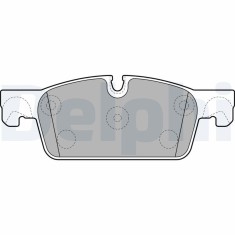 DELPHI LP2248 set placute frana,frana disc