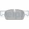 DELPHI LP2248 set placute frana,frana disc