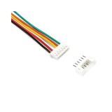 Cablu cu conectori 6pini JST pas 2.54mm mama + tata PCB, Oem
