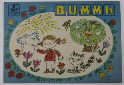 BUMMI , REVISTA PENTRU COPII IN LIMBA GERMANA , No. 5 , 1984 foto