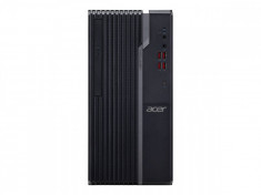 Sistem desktop Acer Veriton S4 VS4670G Tower Intel Core i5-10400 16GB DDR4 512GB SSD Windows 10 Pro Black foto