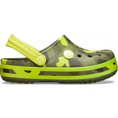 Saboti Crocs Crocband Multi-Graphic Clog Galben - Citrus