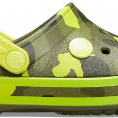 Saboti Crocs Crocband Multi-Graphic Clog Galben - Citrus