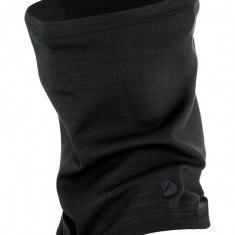 Fjallraven fular din amestec de lână Keb Fleece Neck Gaiter culoarea negru, uni F86998.550