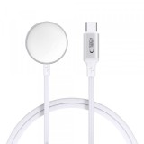 Cablu Incarcare Tech-Protect MC02 Ultraboost C pentru Apple Watch Series, Alb
