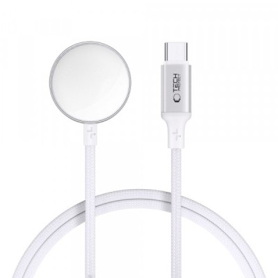Cablu Incarcare Tech-Protect MC02 Ultraboost C pentru Apple Watch Series, Alb foto