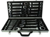 Set 22 chei combinate cu clichet flexibil 6-32mm, Geko G10342