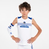 Maiou termic Baschet NBA Golden State Warriors 500 Alb Copii
