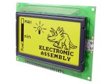Afișaj LCD Grafic 128x64 Galben-Verde 93x70mm