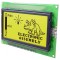 Afișaj LCD Grafic 128x64 Galben-Verde 93x70mm