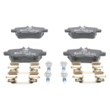 Placute frana Mercedes Cla Coupe (C117), Cla Shooting Brake (X117), Gla-Class (X156), punte spate, fara senzor avertizare uzura; pregatit pentru senz