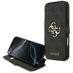 Husa pentru Apple iPhone 17 Pro Max, Guess, 4G Metal Logo, Neagra
