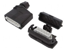 Conector HDC Tată-Mamă 250V 20A 16 PIN 16 PE