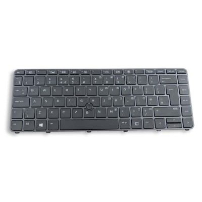 Tastatura Laptop, HP, ZBook 14U G4, 6037B0132703, 931051-031, 937309-031, 937309-032, iluminata, layout UK foto