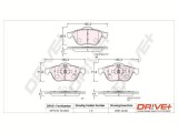 Dr!ve+ DP1010.10.0863 set placute frana,frana disc