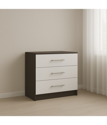 Comoda Alice Wenge+alb foto