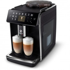 Espressor automat Philips Saeco GranAroma SM6480/00, 1500W, 15bar, 1.8l, Spumare automata, 14 bauturi, 3 presetari de gust, Argintiu/Negru