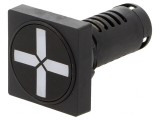 Indicator poziție 22mm PK22 230V IP54