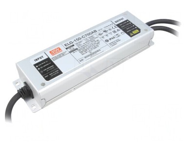 Alimentator LED 150W 107-214V 350-700mA IP65 foto