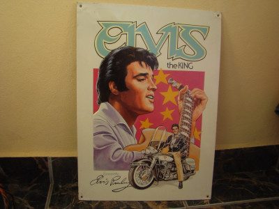 Poster Metalic Original ELVIS PRESLEY foto