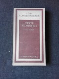 Karl Jaspers - Idei contemporane. Texte filosofice