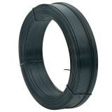 vidaXL Fir tensionare pentru gard 250 m 2,3/3,8 mm verde &icirc;nchis, oțel