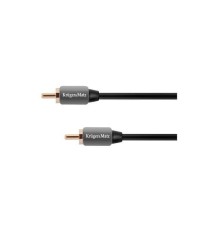 Cablu audio RCA 1m Profesional Kruger&amp;Matz