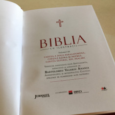 BIBLIA ANANIA CU ILUSTRATII VOL.3- PSALMII CARTEA LUI IOV EZDRA NEEMIA ESTERA...