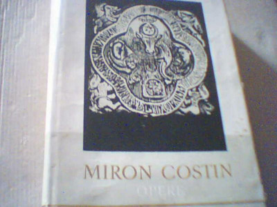 Miron Costin - OPERE ( 1958 ) foto